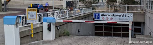 Parkeergarage parkbee alexanderstraat den haag